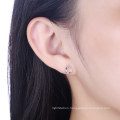 925 Sterling Silver Geometric Simple Earrings